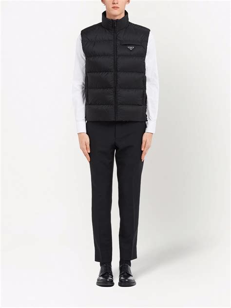 prada gilet herren|farfetch prada gilet.